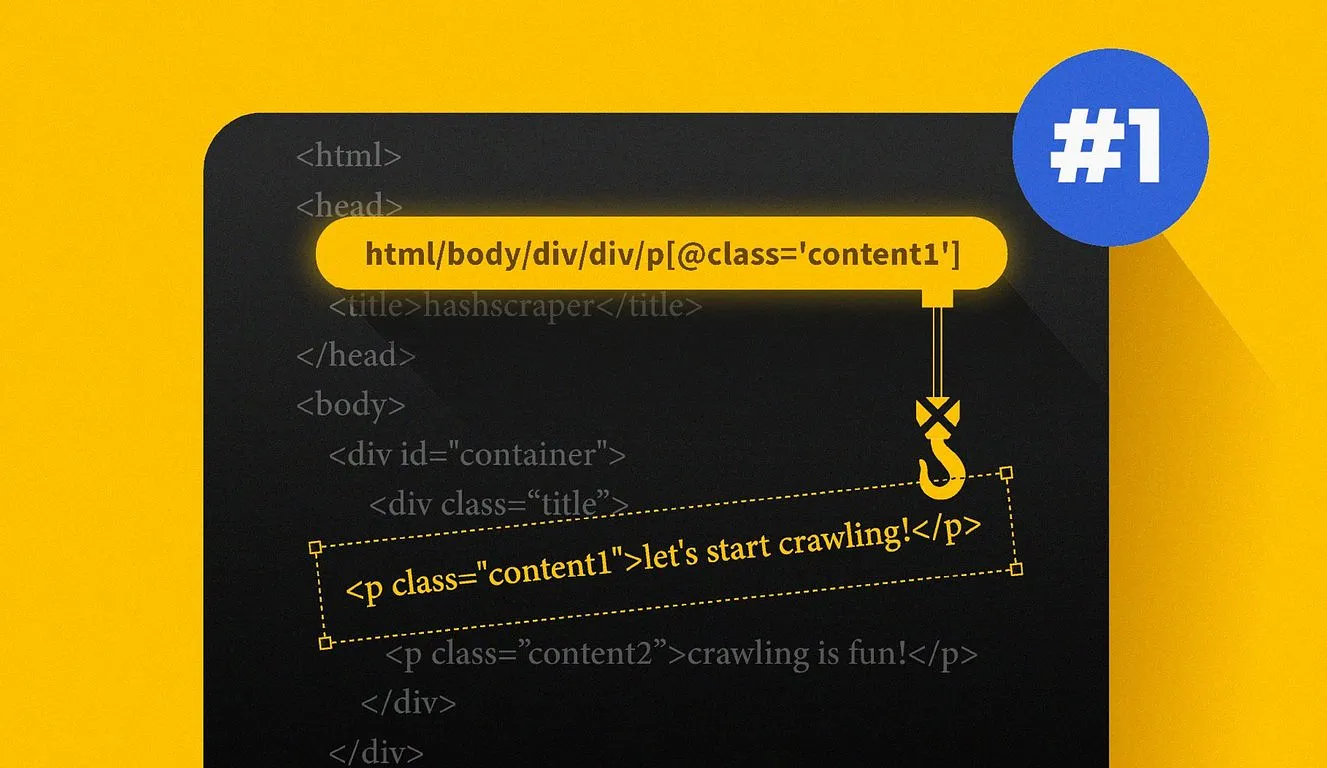 Exploring XPath: Basics of Web Crawling | Hash scraper technology blog