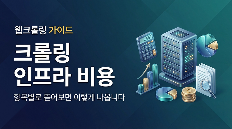 爬虫基础设施成本，逐项细分如下